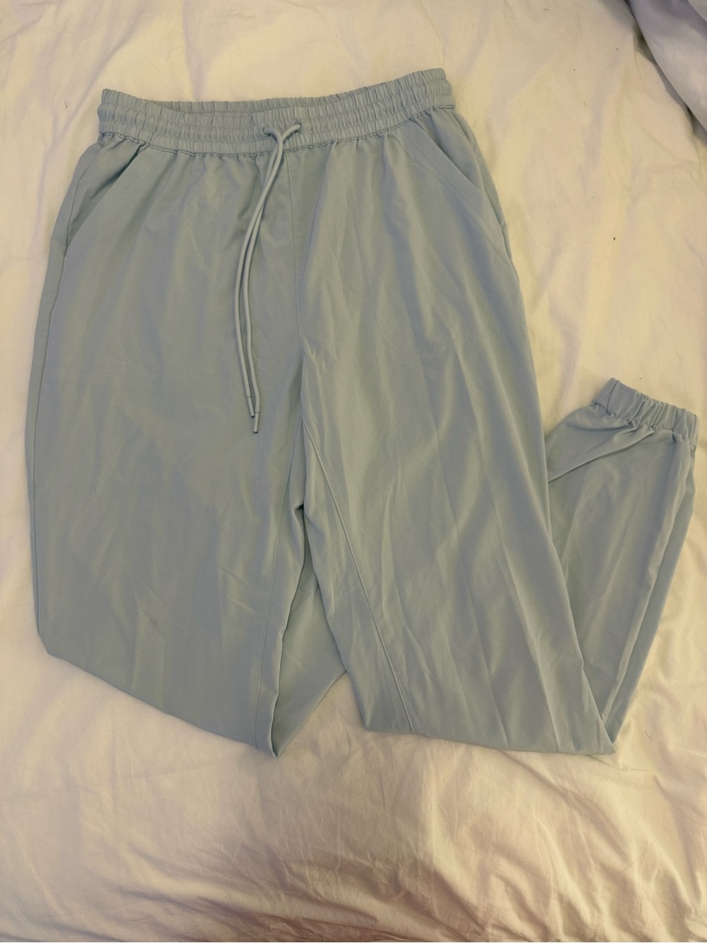TNA Men's Pale Blue Drawstring Joggers